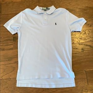 Polo Ralph Lauren Light blue soft knit polo
